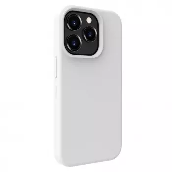 Evelatus Apple iPhone 15 Pro Max Premium Soft Touch Θήκη Σιλικόνης Λευκό