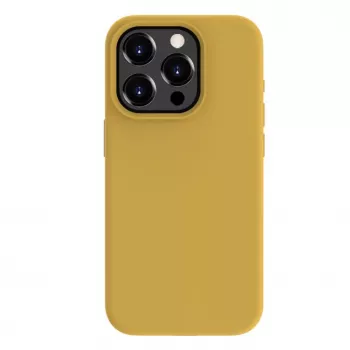 Evelatus Apple iPhone 15 Pro Max Premium Soft Touch Θήκη Σιλικόνης Χρυσό