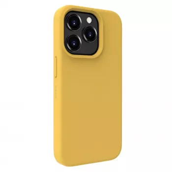 Evelatus Apple iPhone 15 Pro Max Premium Soft Touch Θήκη Σιλικόνης Χρυσό