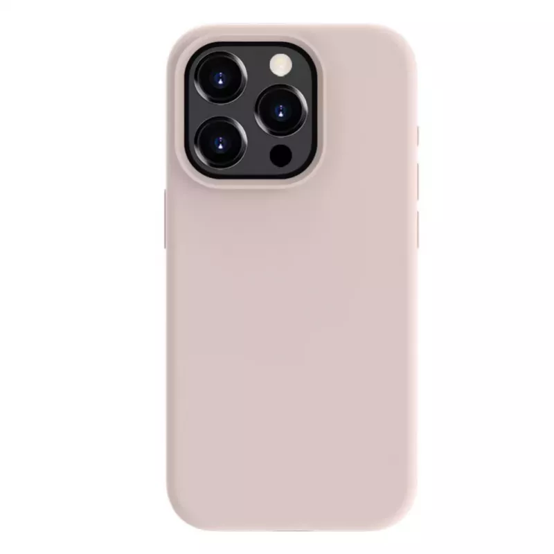 Evelatus Apple iPhone 15 Pro Max Premium Soft Touch Θήκη Σιλικόνης Pink Sand