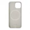 Evelatus Apple iPhone 15 Premium Magsafe Soft Touch Θήκη Σιλικόνης Λευκό