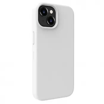 Evelatus Apple iPhone 15 Premium Magsafe Soft Touch Θήκη Σιλικόνης Λευκό