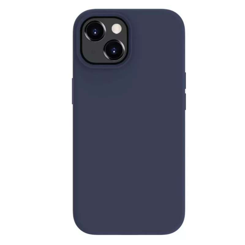Evelatus Apple iPhone 15 Premium MagSafe Soft Touch Θήκη Σιλικόνης Midnight Blue