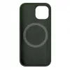 Evelatus Apple iPhone 15 Premium Magsafe Soft Touch Θήκη Σιλικόνης Dark Olive