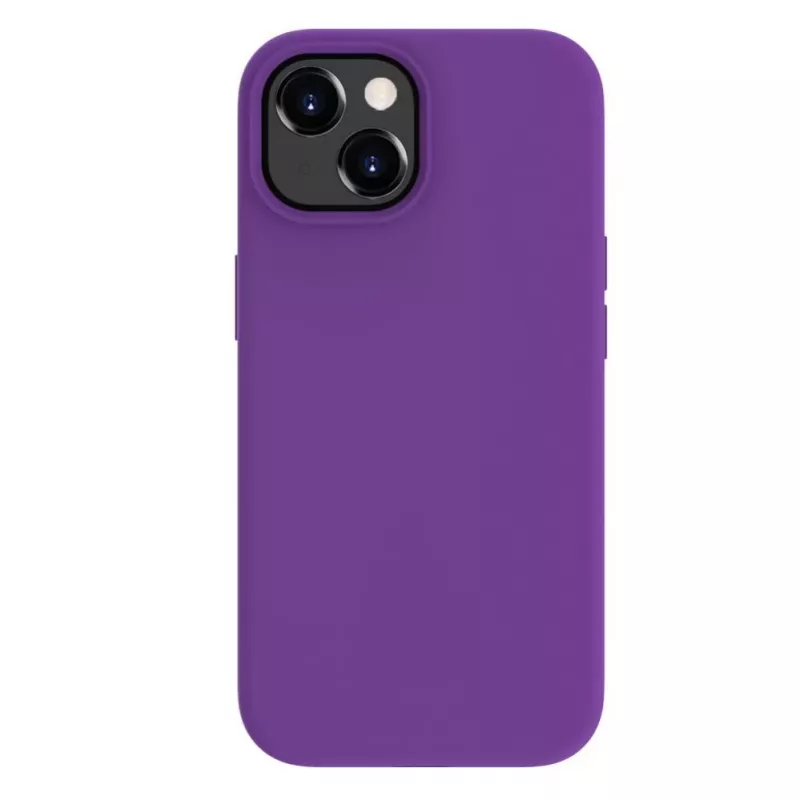 Evelatus Apple iPhone 15 Plus Premium MagSafe Soft Touch Θήκη Σιλικόνης Deep Purple