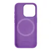 Evelatus Apple iPhone 15 Pro Premium MagSafe Soft Touch Θήκη Σιλικόνης Deep Purple