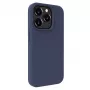 Evelatus Apple iPhone 15 Pro Max Premium MagSafe Soft Touch Θήκη Σιλικόνης Midnight Blue