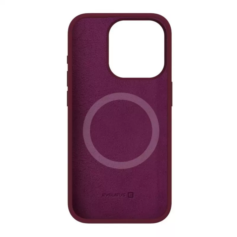 Evelatus Apple iPhone 15 Pro Max Premium MagSafe Soft Touch Θήκη Σιλικόνης Μαύρο