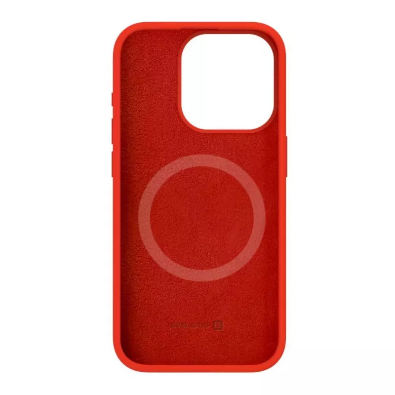Evelatus Apple iPhone 15 Pro Max Premium MagSafe Soft Touch Θήκη Σιλικόνης Κόκκινο