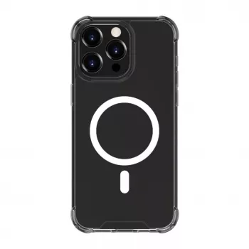 Evelatus Apple iPhone 15 Pro Max Ανθεκτική Θήκη με MagSafe Διάφανη
