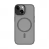 Evelatus Apple iPhone 15 Υβριδική Θήκη με MagSafe PC+TPU Ασημί