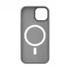 Evelatus Apple iPhone 15 Υβριδική Θήκη με MagSafe PC+TPU Ασημί