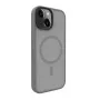 Evelatus Apple iPhone 15 Υβριδική Θήκη με MagSafe PC+TPU Ασημί