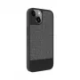 Evelatus Apple iPhone 15 Plus Πλαστική Δερμάτινη Θήκη Πλάτης MagSafe Γκρι