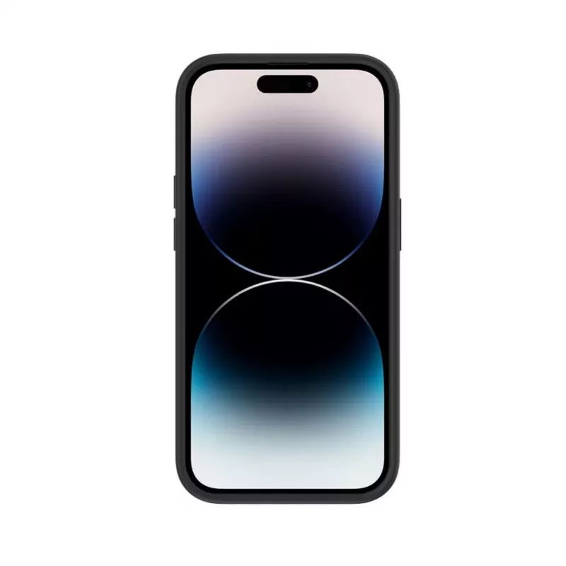 Evelatus Apple iPhone 15 Pro Max Πλαστική Δερμάτινη Θήκη Πλάτης MagSafe Μαύρο