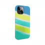 Evelatus Apple iPhone 15 Plus θήκη σιλικόνης πολύχρωμη κίτρινο πράσινο