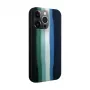 Evelatus Apple iPhone 15 Pro θήκη σιλικόνης πολύχρωμη πράσινο