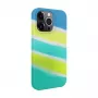 Evelatus Apple iPhone 15 Pro Max θήκη σιλικόνης πολύχρωμη κίτρινο-πράσινο