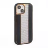 iLike Apple iPhone 15 θήκη δερμάτινη με διαμάντια μαύρο