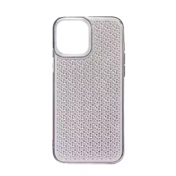 iLike Apple iPhone 14 θήκη σιλικόνης Shine διαφανές μαύρο