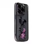 iLike Apple iPhone 15 Pro θήκη σιλικόνης Print Desire Rabbit μωβ