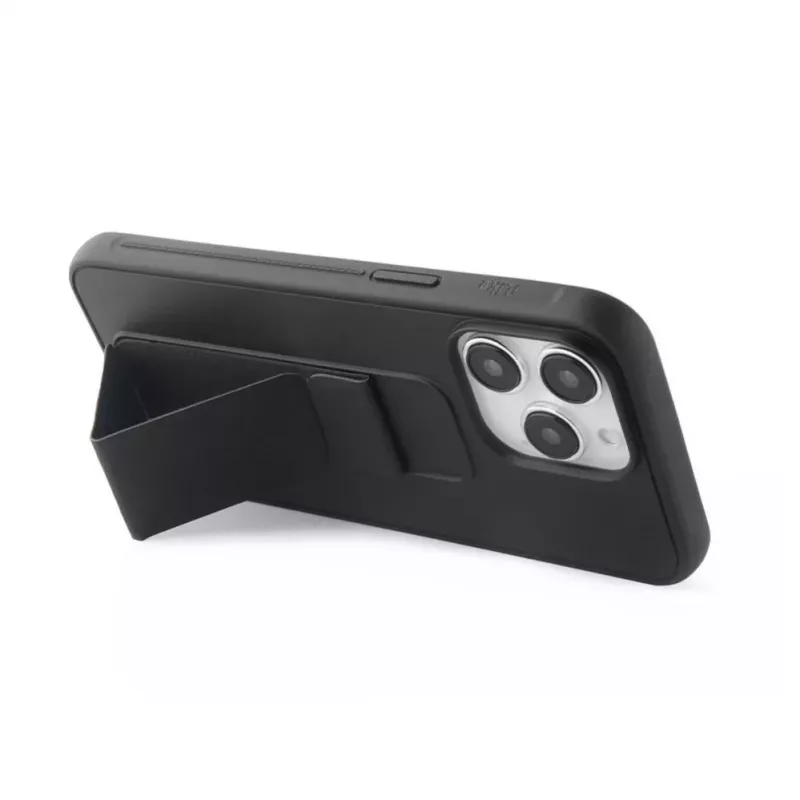 iLike Apple iPhone 15 Plus Θήκη Σιλικόνης με Βάση Μαύρο