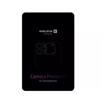 Evelatus Apple iPhone 12 Πλήρης Προστασία Φακού Κάμερας Armor - Μαύρο