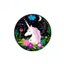 iLike Universal Pop Holder Unicorn Μαύρο