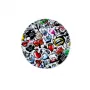iLike Universal Pop Holder Stickers - Μαύρο - 1 συσκευασία