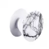 iLike Universal Pop Holder Marble Λευκό