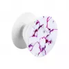 iLike Universal Pop Holder Marble Λευκό Κόκκινο