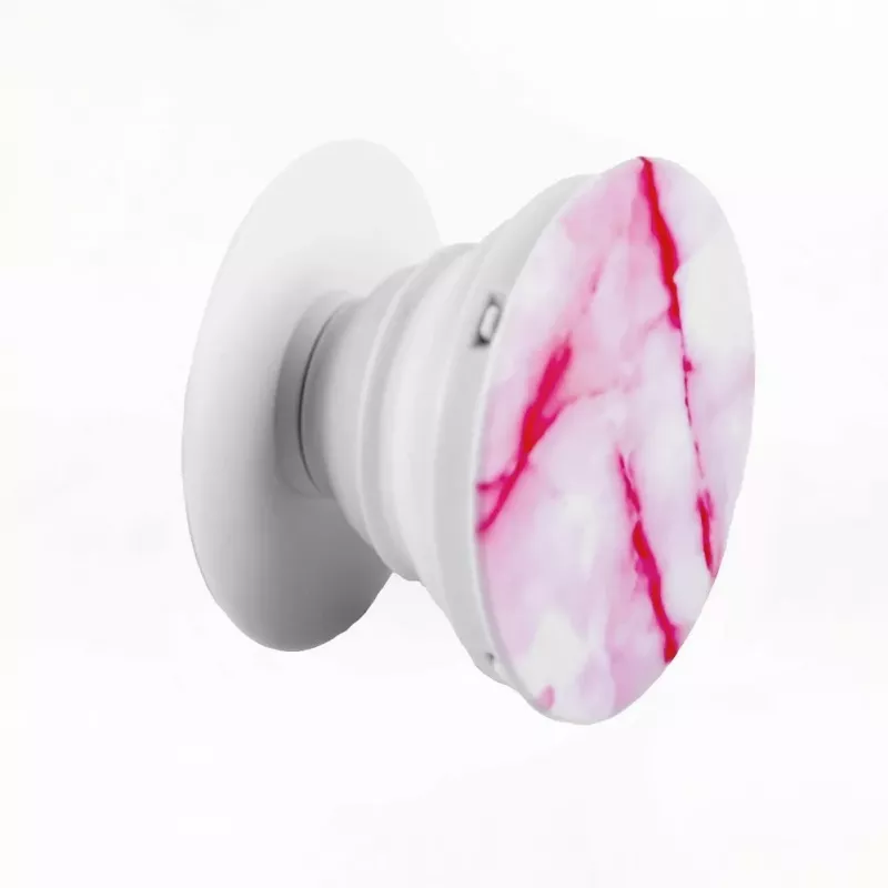 iLike Universal Pop Holder Marble Ροζ
