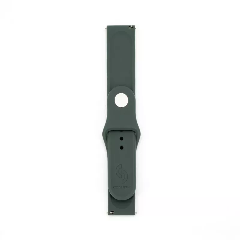 Connect 20mm Σιλικονούχο λουράκι ρολογιού Loop (S/M 110mm) ελιά
