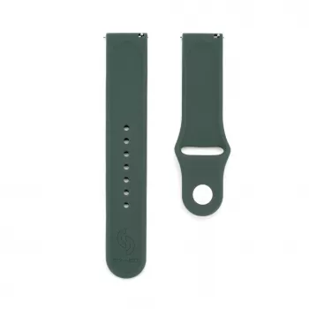 Connect 20mm Σιλικονούχο λουράκι ρολογιού Loop (S/M 110mm) ελιά