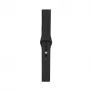 Connect 20mm Σιλικονούχο λουράκι ρολογιού Loop (130mm M/L) μαύρο