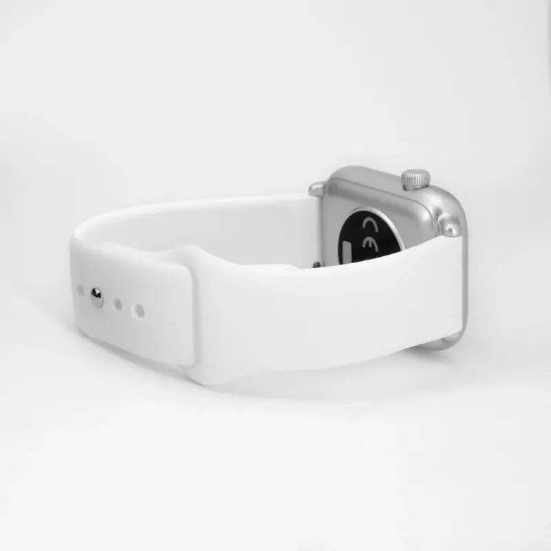 Connect 22mm Σιλικονούχο λουράκι ρολογιού Loop (130mm M/L) λευκό
