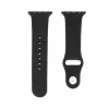 Connect Watch 38/40/41mm Σιλικόνης Loop Λουράκι Ρολογιού (132mm M/L) Μαύρο