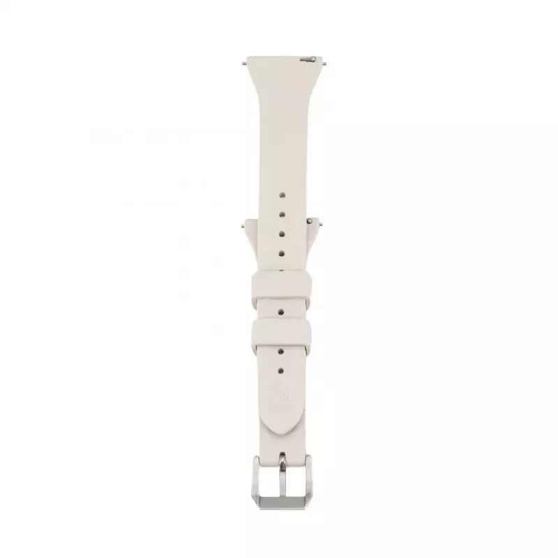 Connect 20mm T-Bügel Σιλικόνης Loop Λουράκι Ρολογιού (130mm M/L) Ασημί