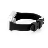 Connect 22mm T-Bügel Σιλικόνης Loop Λουράκι Ρολογιού (130mm M/L) Μαύρο