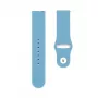Connect 22mm Σιλικόνης Loop Λουράκι Ρολογιού (S/M 110mm) Μπλε