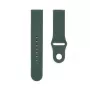 Connect 22mm Σιλικόνης Loop Λουράκι Ρολογιού (S/M 110mm) Ελιά