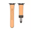 Connect Watch 38/40/41mm Δερμάτινο λουράκι ρολογιού Single Loop Buckle Μαύρο