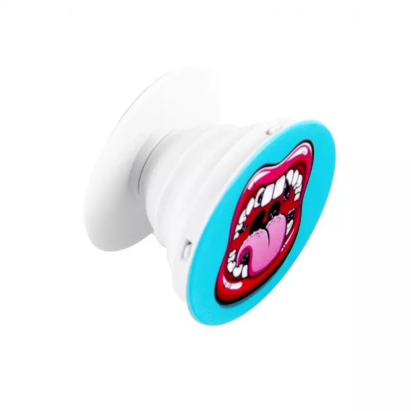 iLike Universal Pop Holder Lips Ροζ μπλε