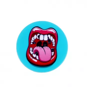 iLike Universal Pop Holder Lips Ροζ μπλε
