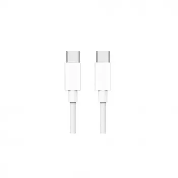 Καλώδιο iLike 65W USB-C σε USB-C 1m λευκό