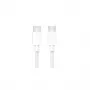 Καλώδιο iLike 65W USB-C σε USB-C 1m λευκό