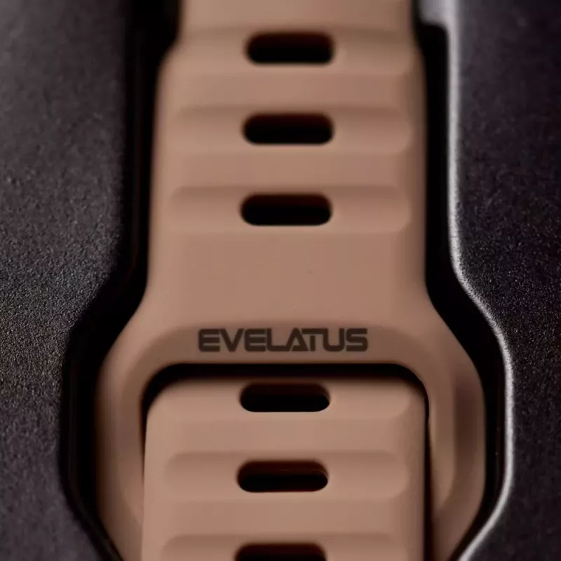 Evelatus Watch 42/44/45 Sport Silicone Loop Πορτοκαλί