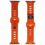 Evelatus Watch 42/44/45 Sport Silicone Loop Πορτοκαλί
