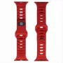 Evelatus Watch 38/40/41 Sport Silicone Loop Σκούρο Κερασί