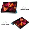 iLike Galaxy Tab S9 FE Tri-Fold Eco-Leather Stand Case Sakura